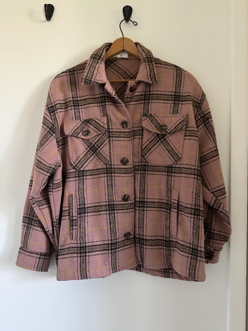 Plaid Oversized Flannel Shacket